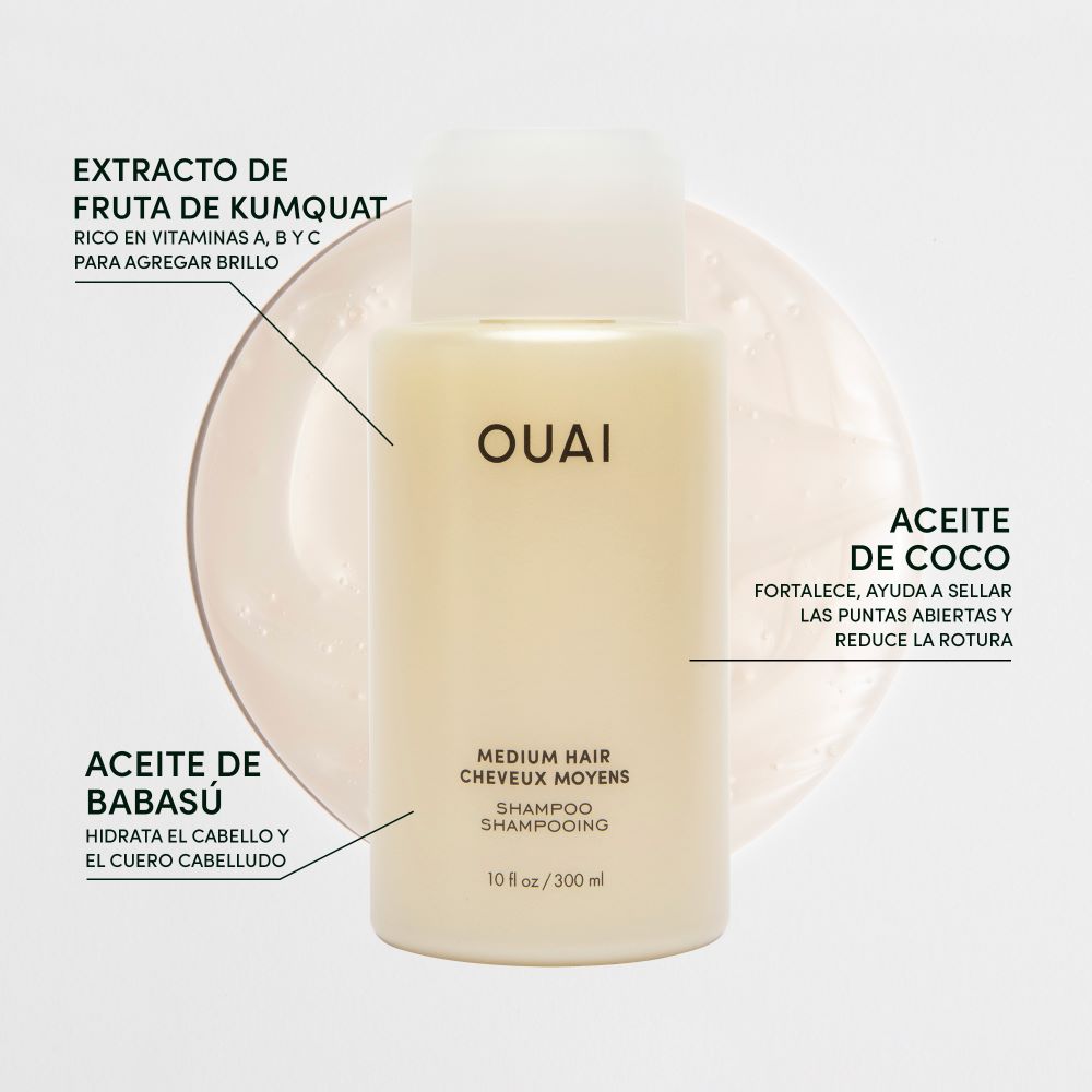 SHAMPOO FOR MEDIUM HAIR (SHAMPOO PARA CABELLO MEDIO)